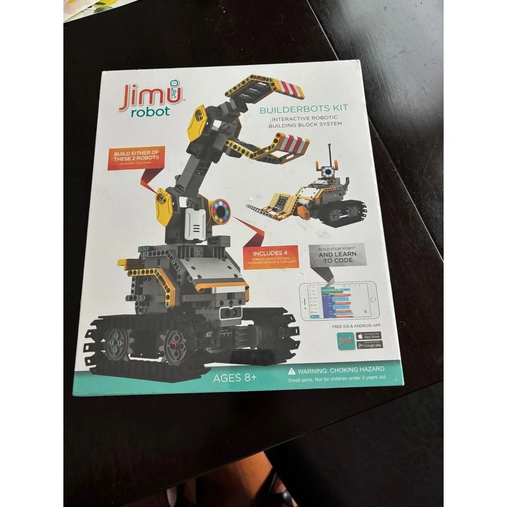 UBTECH Jimu Robot BuilderBots Kit Interactive STEM Learning Robot JR0405 New